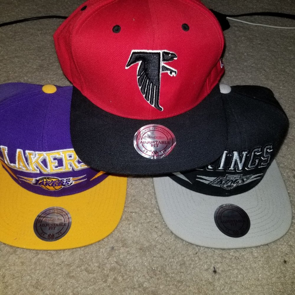 Mitchell and Ness Hats (LAL, LAK, ATL)
